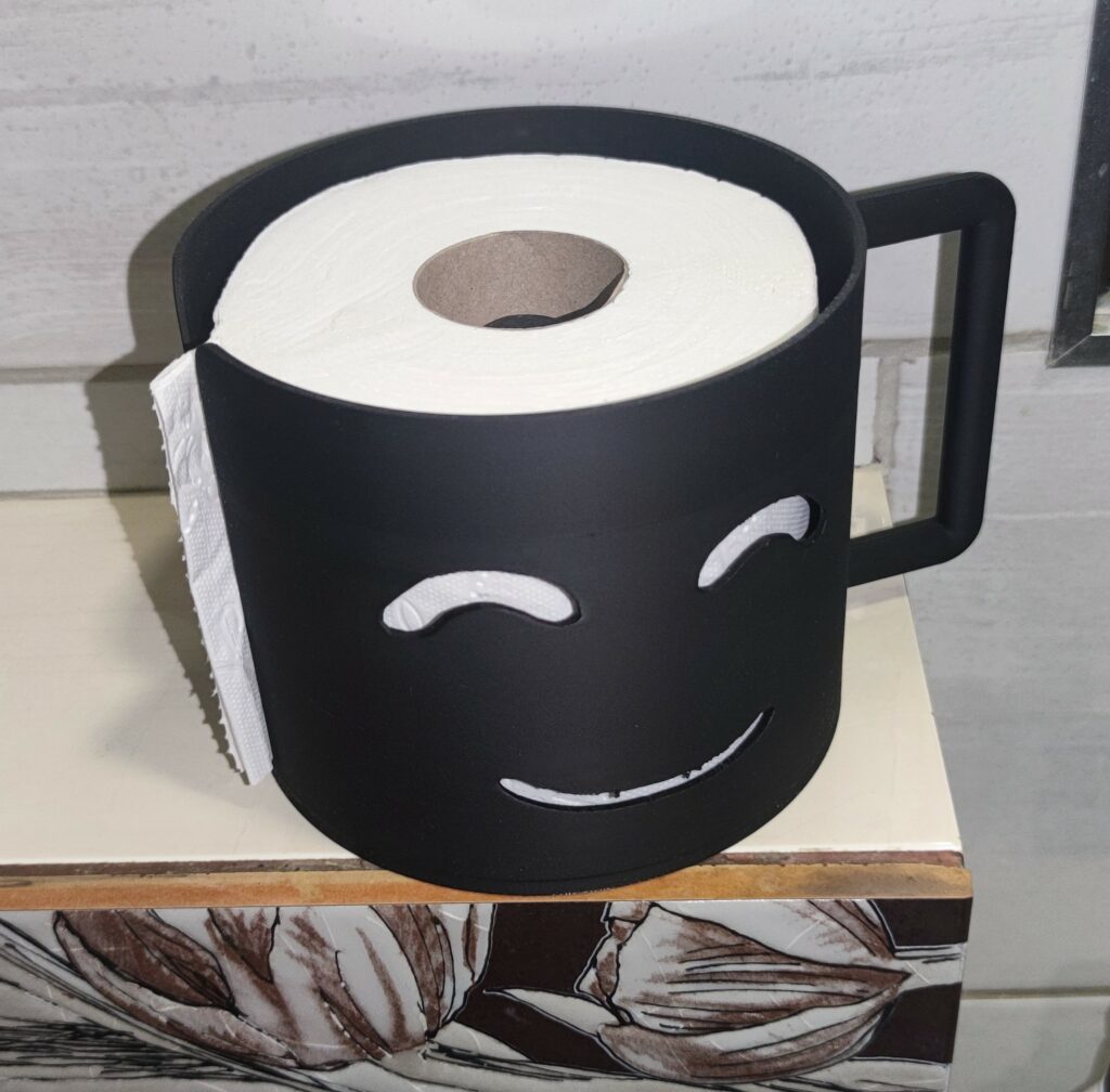 Kubek na papier toaletowy