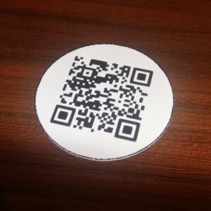 Podkładka pod kubek z kodem qr