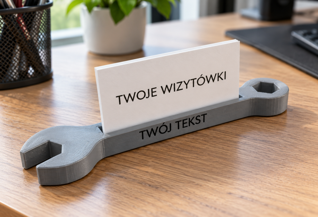 Klucz na wizytówki dla warsztatu